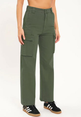 Kickback Hightrise Cinch Hem Cargo Pants