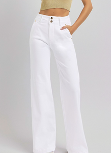 Jadyn High Rise  Denim Trousers