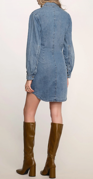 Katia Tie Side Denim Dresss