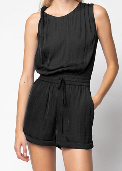 Ashlee Twist Shoulder Romper