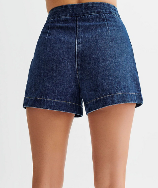 Cody Denim Vest Shorts Set