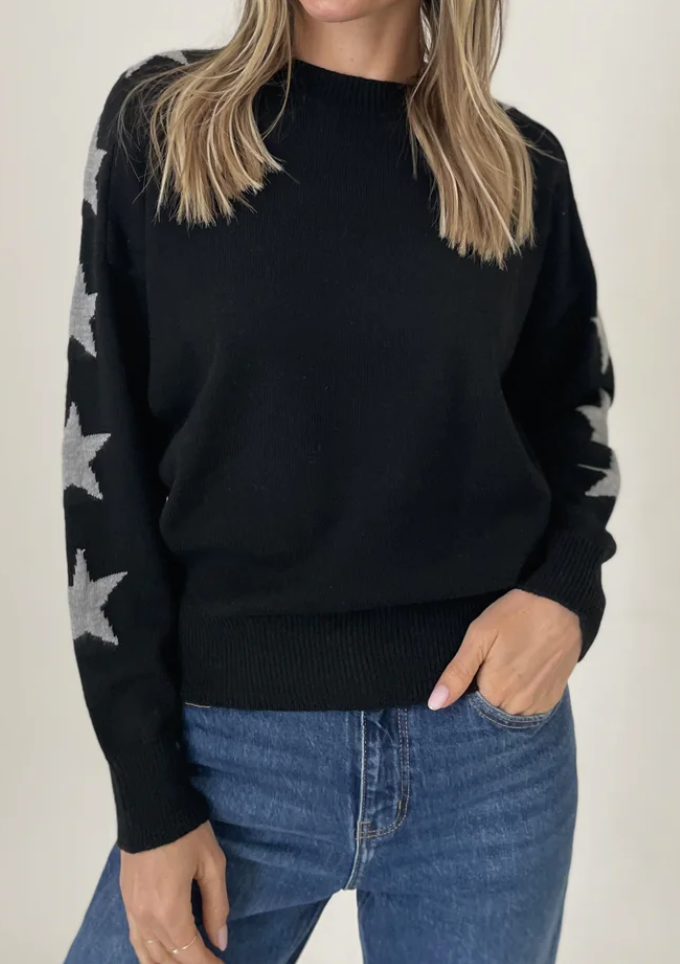 Ash Star Sleeve Sweater