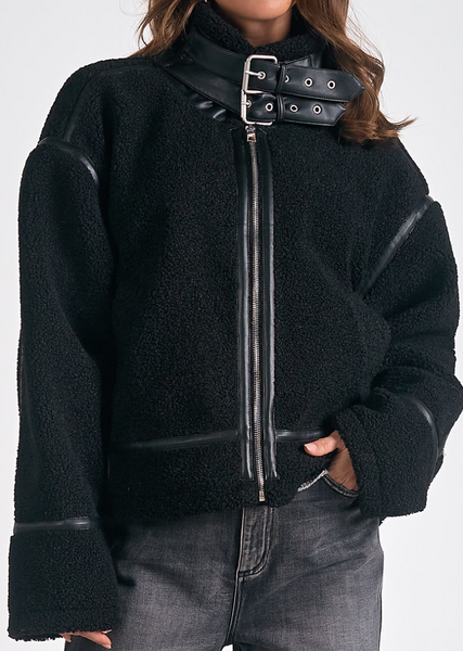 Parker Sherpa Moto Jacket