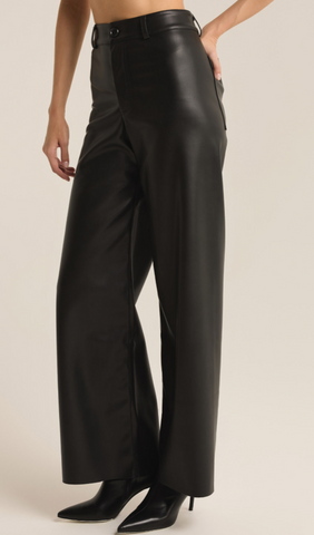 Riley High Rise Faux Leather Pants