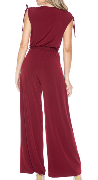 Emily Surplice Jumpsuit