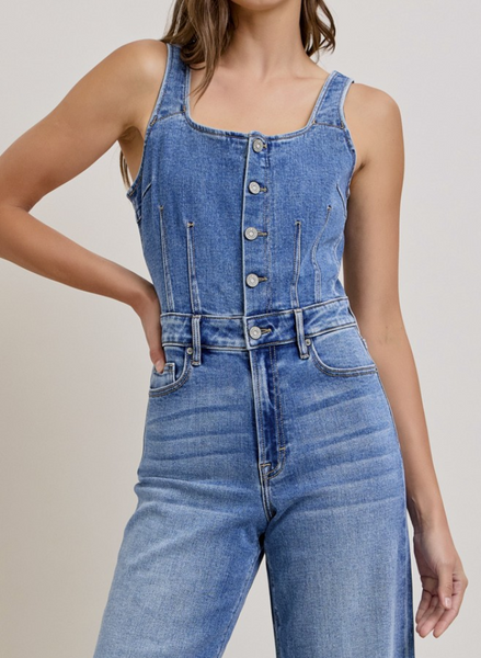 Kendall Denim Jumpsuit