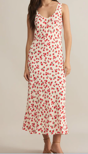 Lila Floral Maxi Dress