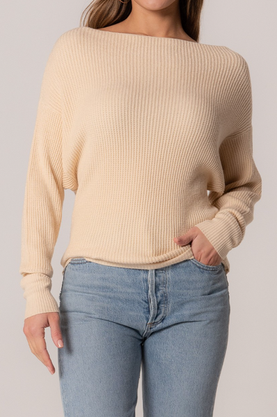 Briana Soft Waffle Knit Top