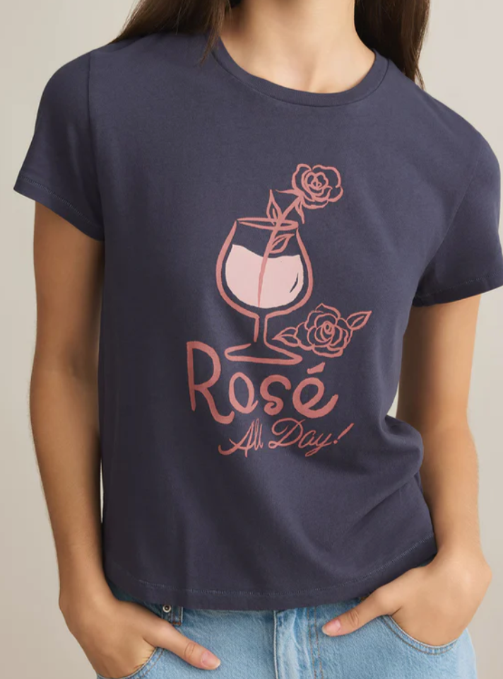 Rose All Day Tee