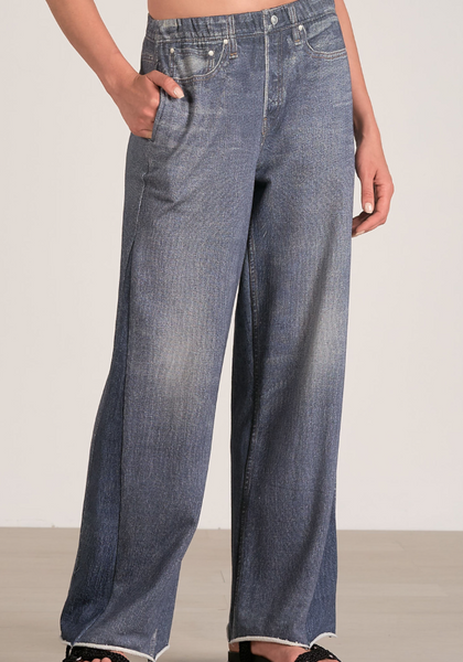 Nova Stretchy Wide Leg Jeans