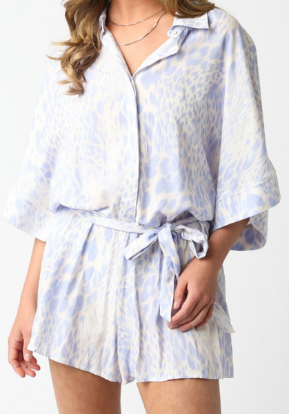 Rory Belted Tunic Romper