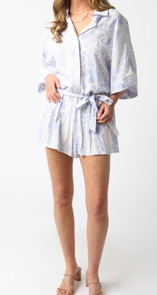 Rory Belted Tunic Romper