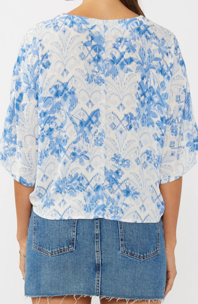 Holly Floral Knot Top