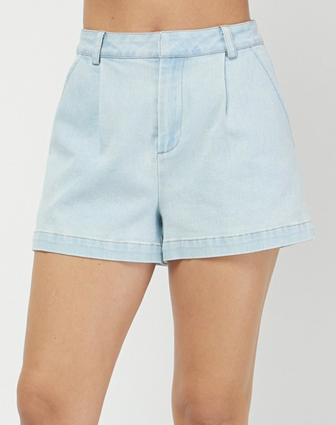 Drew Denim Vest/Shorts set