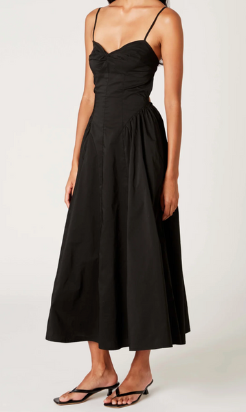 Irena Open Back Midi Dress