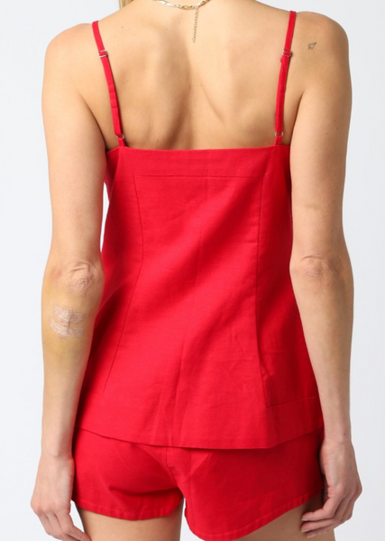 Minka Vest Shorts Set