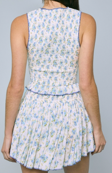 Daisy Ditsy Smock Top/Skirt Set