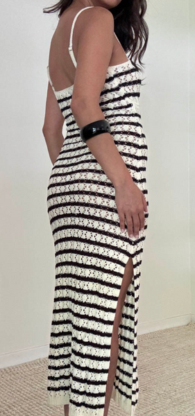 Corrine Stripe Knit Dress