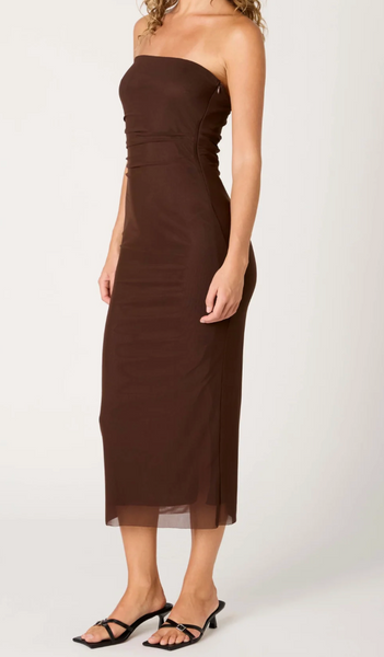 Reese Mesh Midi Dress