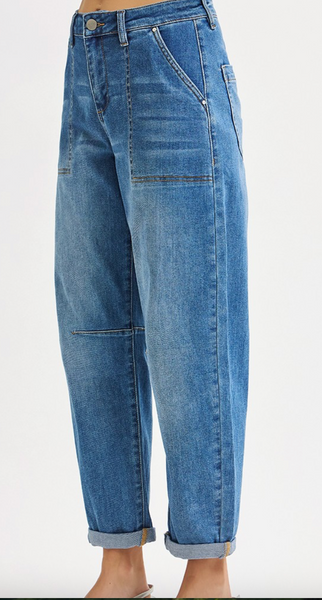 Blake Barrel Jeans