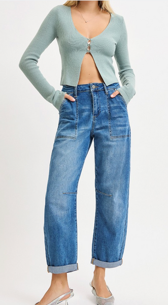 Blake Barrel Jeans