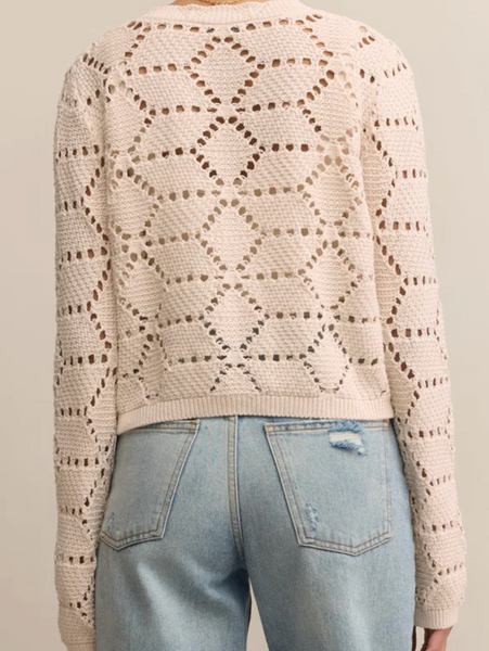 Abigail Crochet Cardigan
