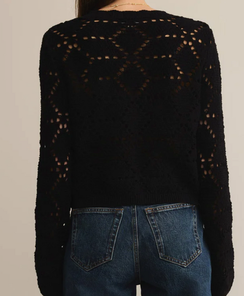 Abigail Crochet Cardigan