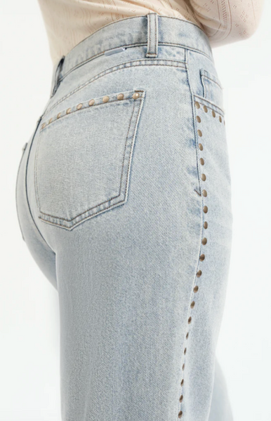 Nico Studded Wide Leg Jeans
