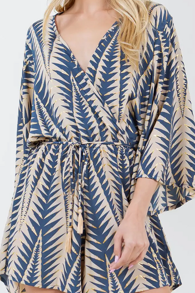 Molly Kimono Sleeve Romper