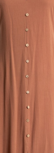 Cindy Buttoned Detail Maxi Dress