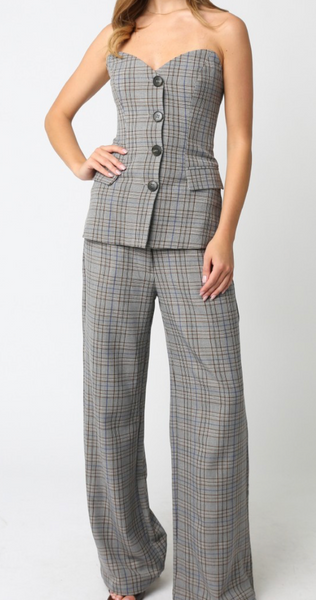 Drew Gingham Pants
