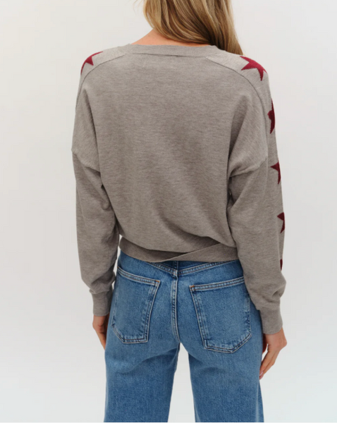 Malory Star Detail Sweater
