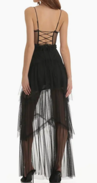 Anastasia Mesh Maxi Dress