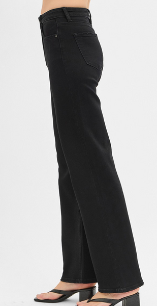 Stevie Straight Cut High Rise Jeans
