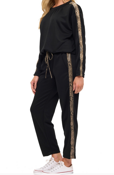 Petra Side Stripe Set