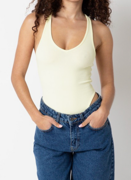 Tori Racer Back Rib Tank