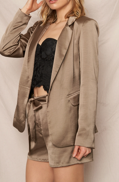 Sage Blazer Short Set