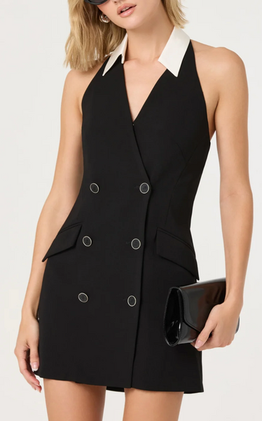 Perry Blazer Contrast Dress
