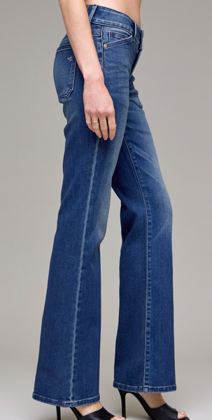 Maddi Stretchy Mid Rise Jeans