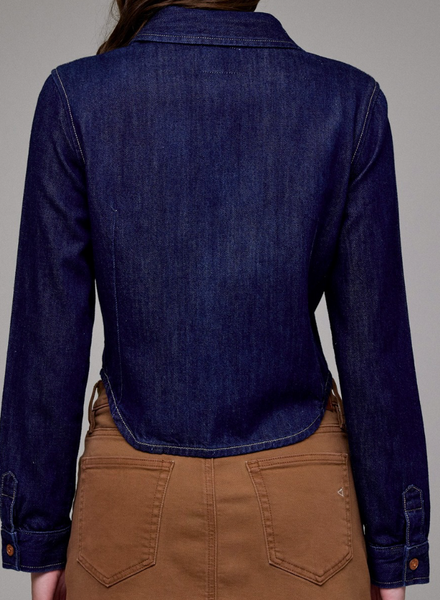 Ava Denim Shacket