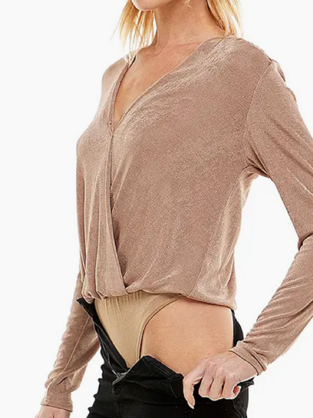 Heidi Surplice Bodysuit