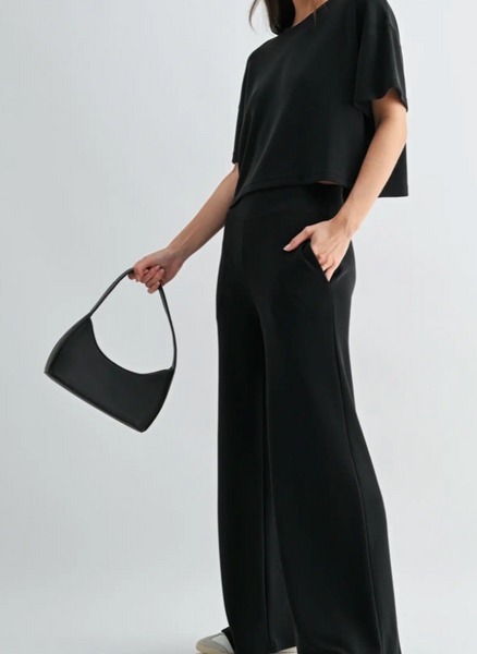 Paige Short Sleeve Top Pants Set