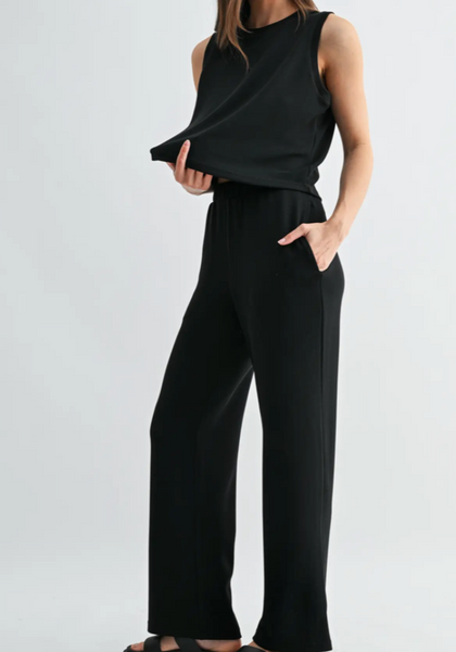 Parker Sleeves Top Pants Set