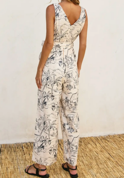 Brielle Belted Jumpsuit