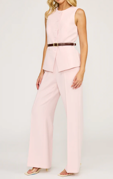 Milan Removable Belt Vest/Pants Set