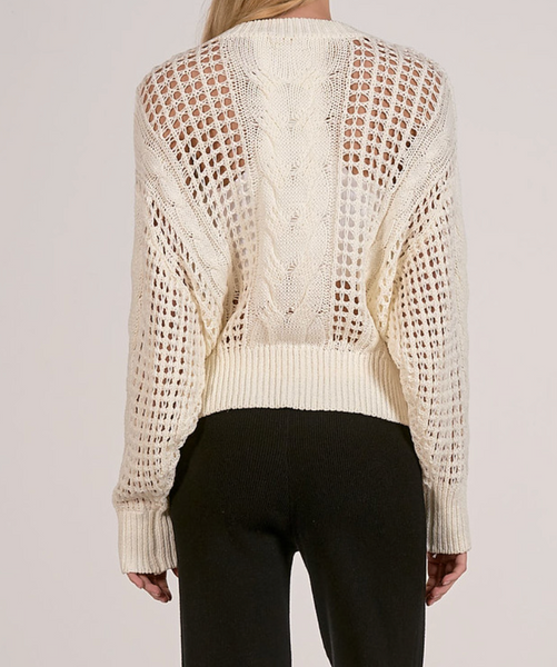 Tali Open Knit Sweater