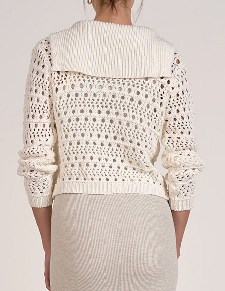 Brielle Open Knit Cardigan