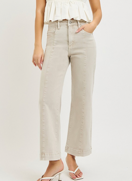 Parker Crop Stone Wash Jeans