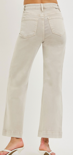 Parker Crop Stone Wash Jeans