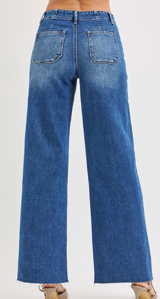 James Front Patch Pocket Jeans